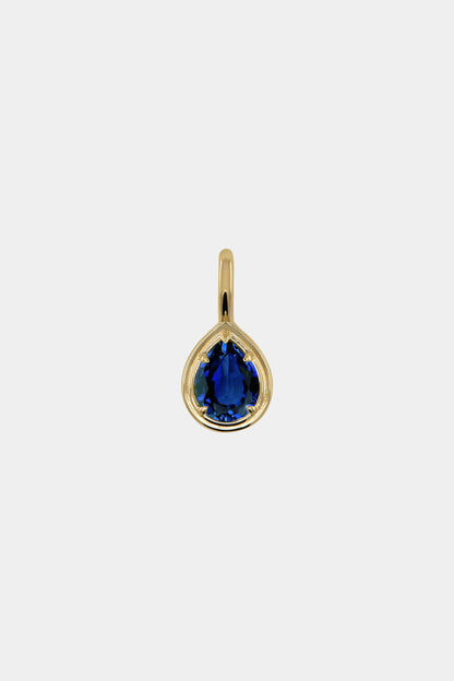 Roma Pear Gemstone Pendant | Yellow Gold