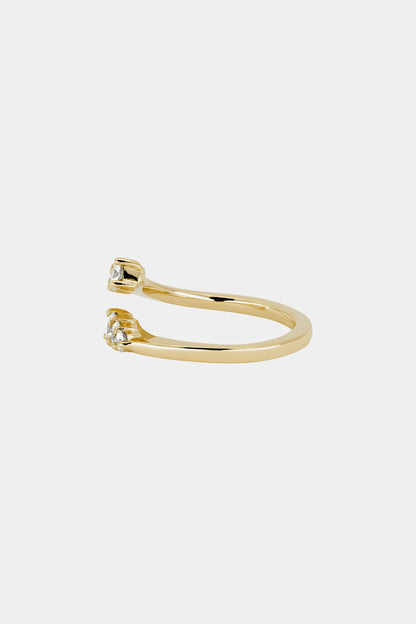 Janie Diamond Wrap Ring | Yellow Gold