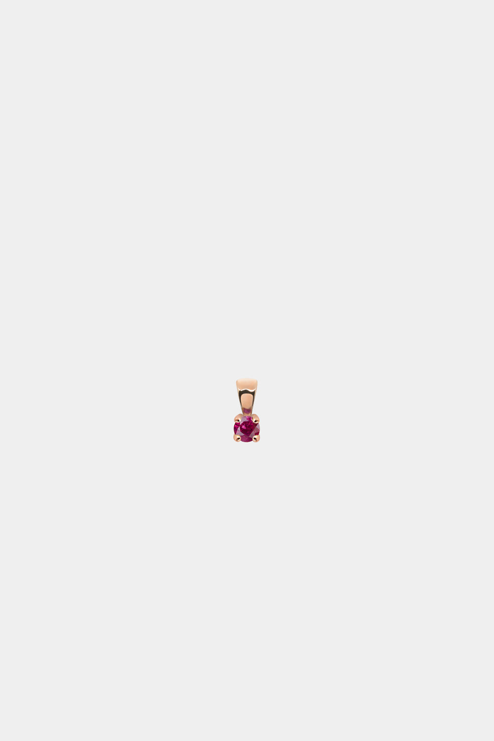 Birthstone Pendant | 9K Rose Gold