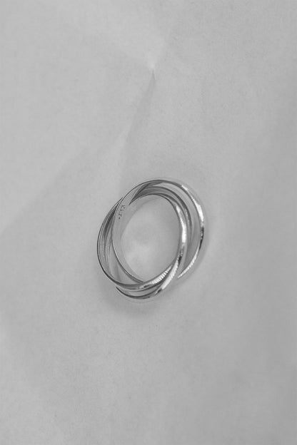 Sascha Triple Band Ring | Silver or 9K Gold