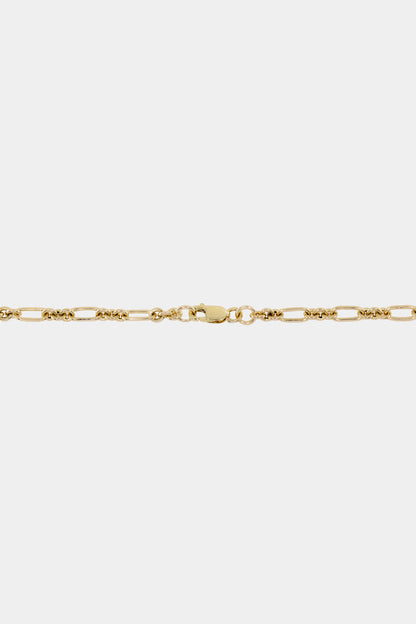 Roma Round Diamond Necklace | Yellow Gold
