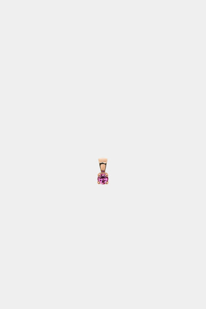 Birthstone Pendant | 9K Rose Gold
