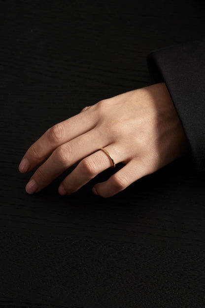 Piccolo Band | Yellow Gold