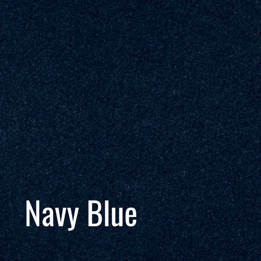 15" Navy Blue - Siser StripFlock Pro Heat Transfer Vinyl (HTV)