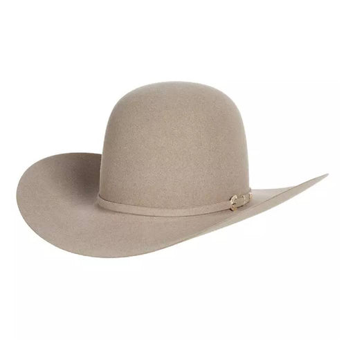 American 40X Natural 4 1/2" Open Crown Felt Hat