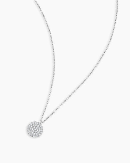 14K Diamond Pavé Necklace