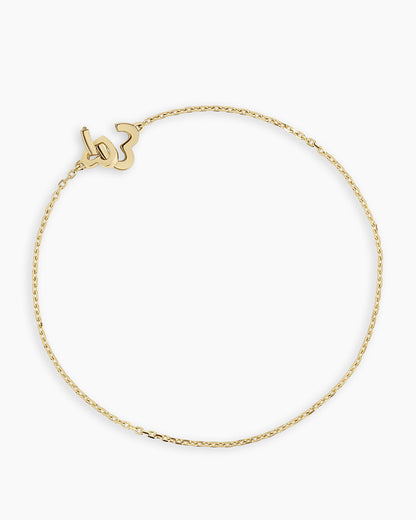 14K Gold Parker Heart Bracelet