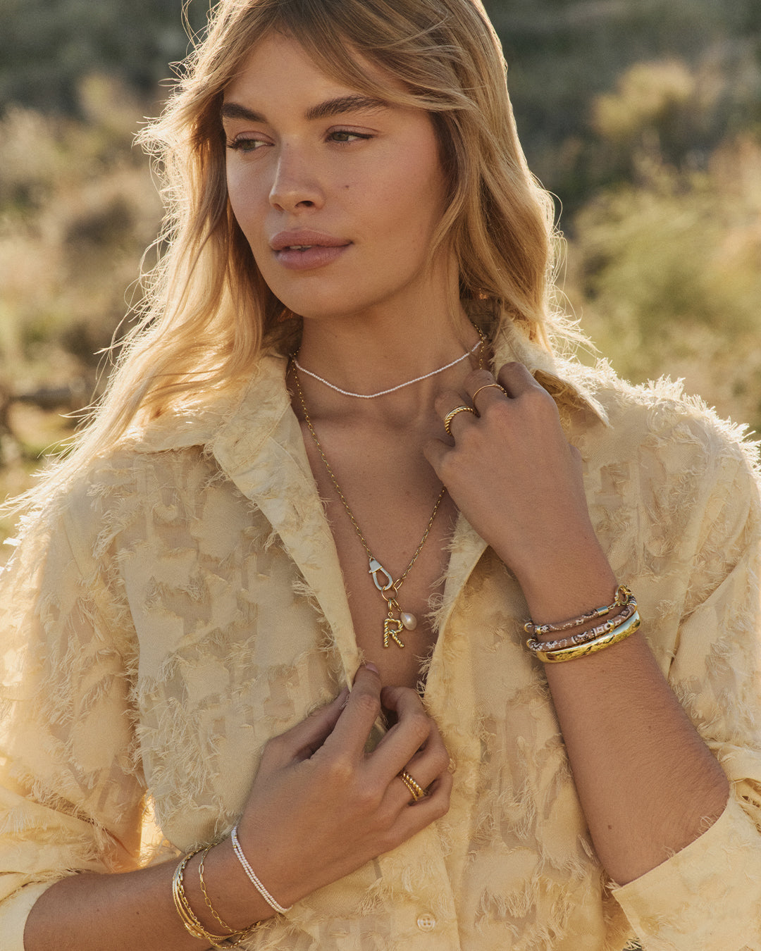 Finley Mini Pearl Necklace