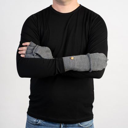 Premium Convertible Gloves For Men