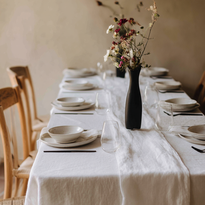 Holiday Linen Tablecloth