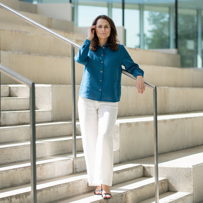 Women's Button-Up Blouse Rebeca