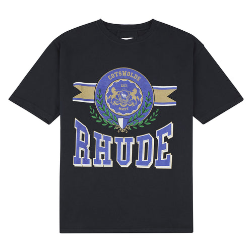 Cotswold Crest Tee | Vintage Black