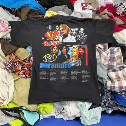 No Doubt - 2009 World Tour - Vintage Washed Black T-Shirt
