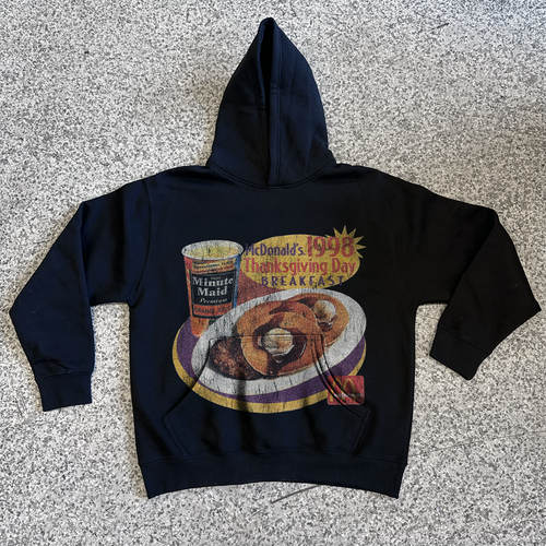 98 Thanksgiving Jumbo Black Hoodie