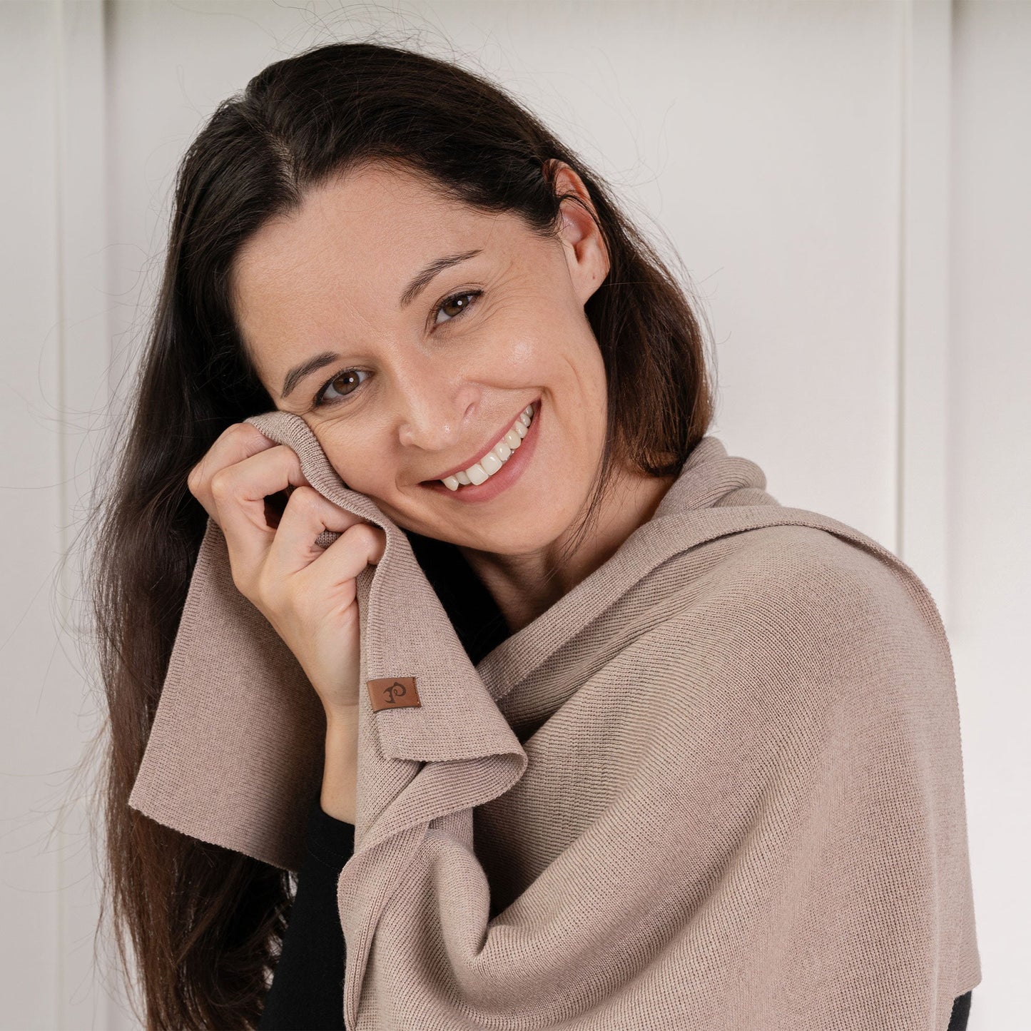 Women's Knit Scarf Merino