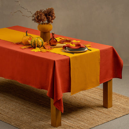 Natural 100% Linen Table Runner