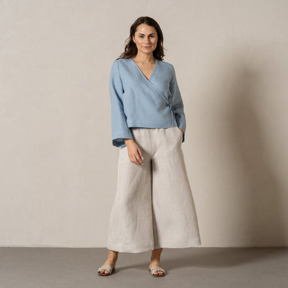 Relaxed Wrap Top Thea