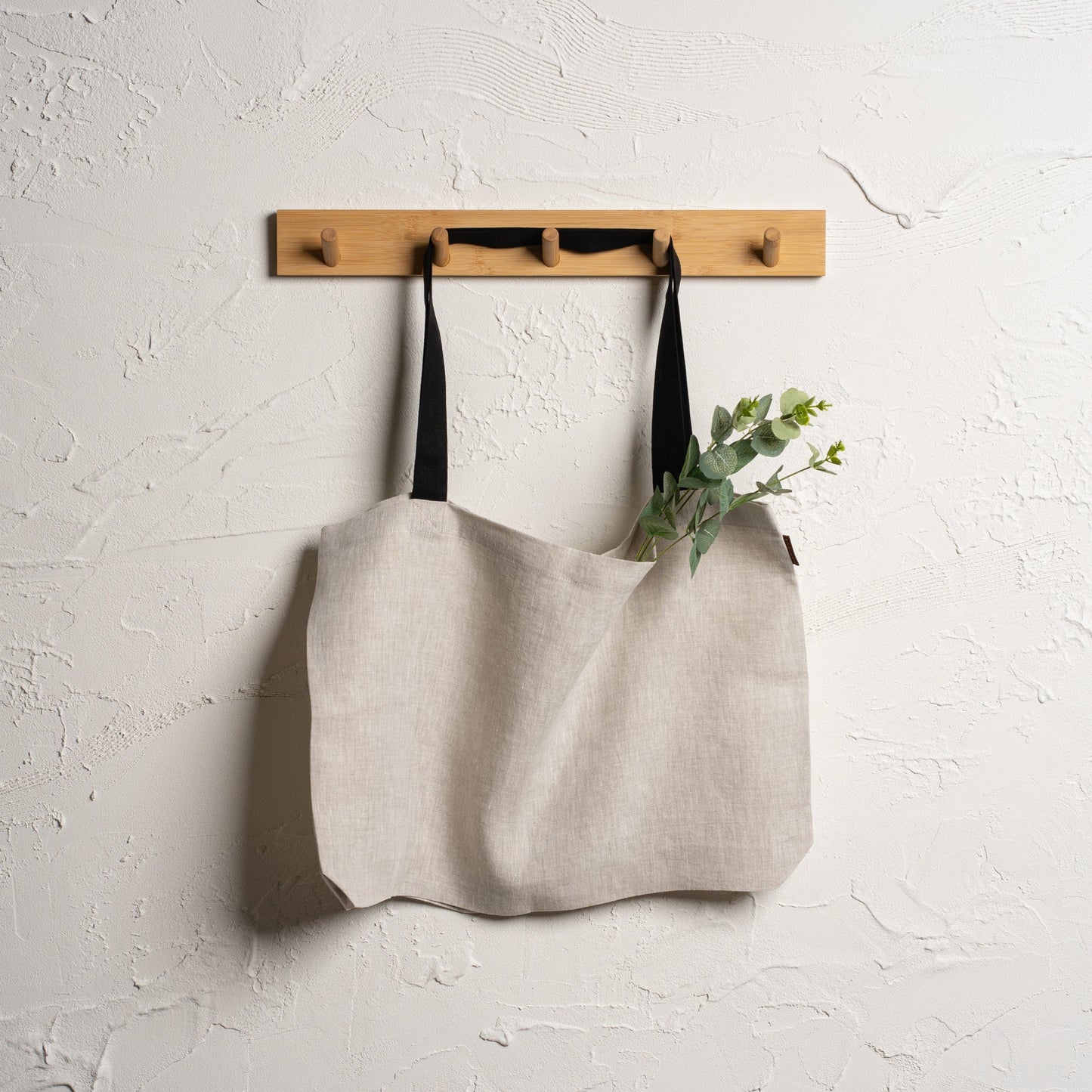 Linen Large Shopping Bag