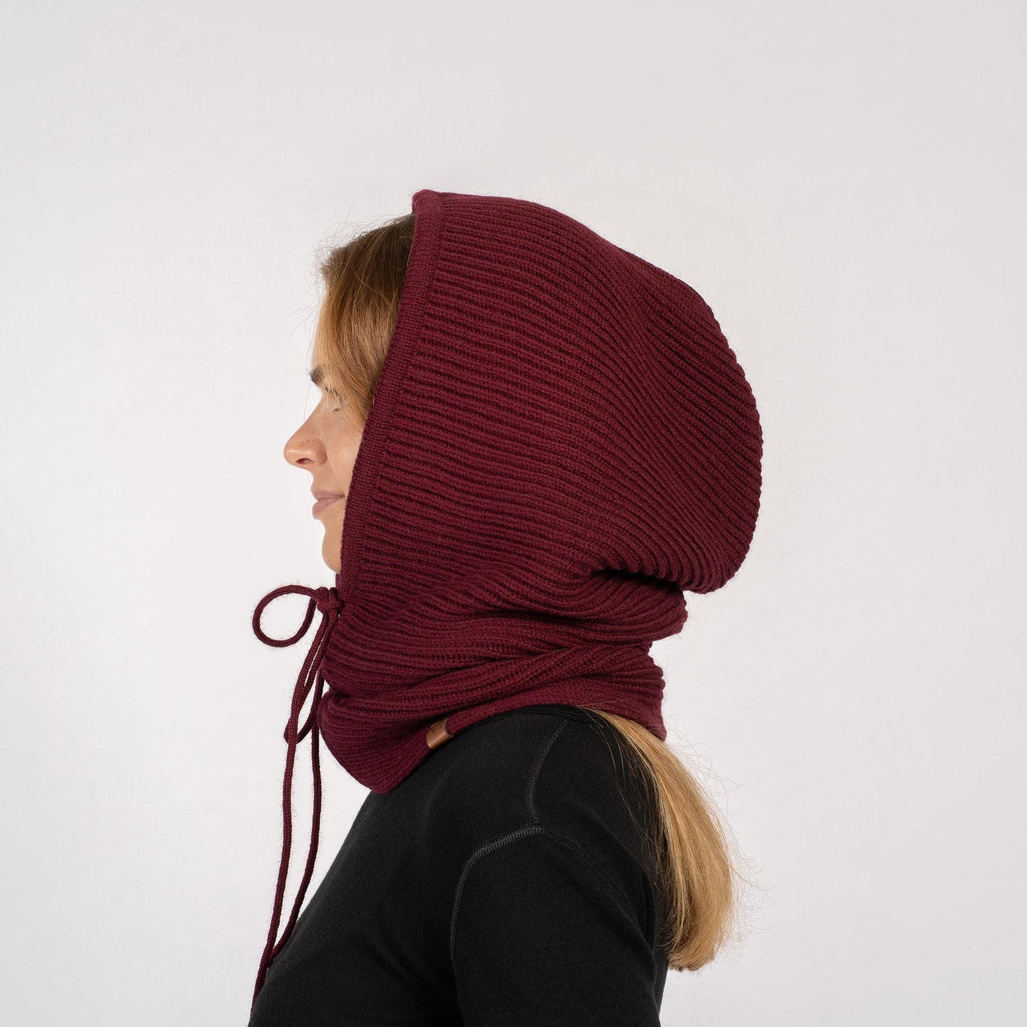 Women's Knit Merino Hood Balaclava
