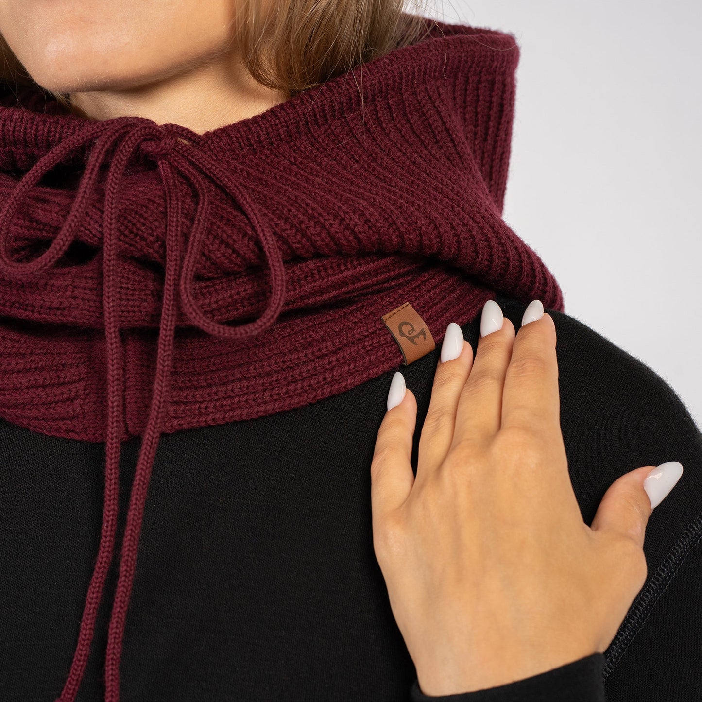 Women's Knit Merino Hood Balaclava