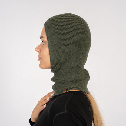 Merino Wool Liner Balaclava for Women