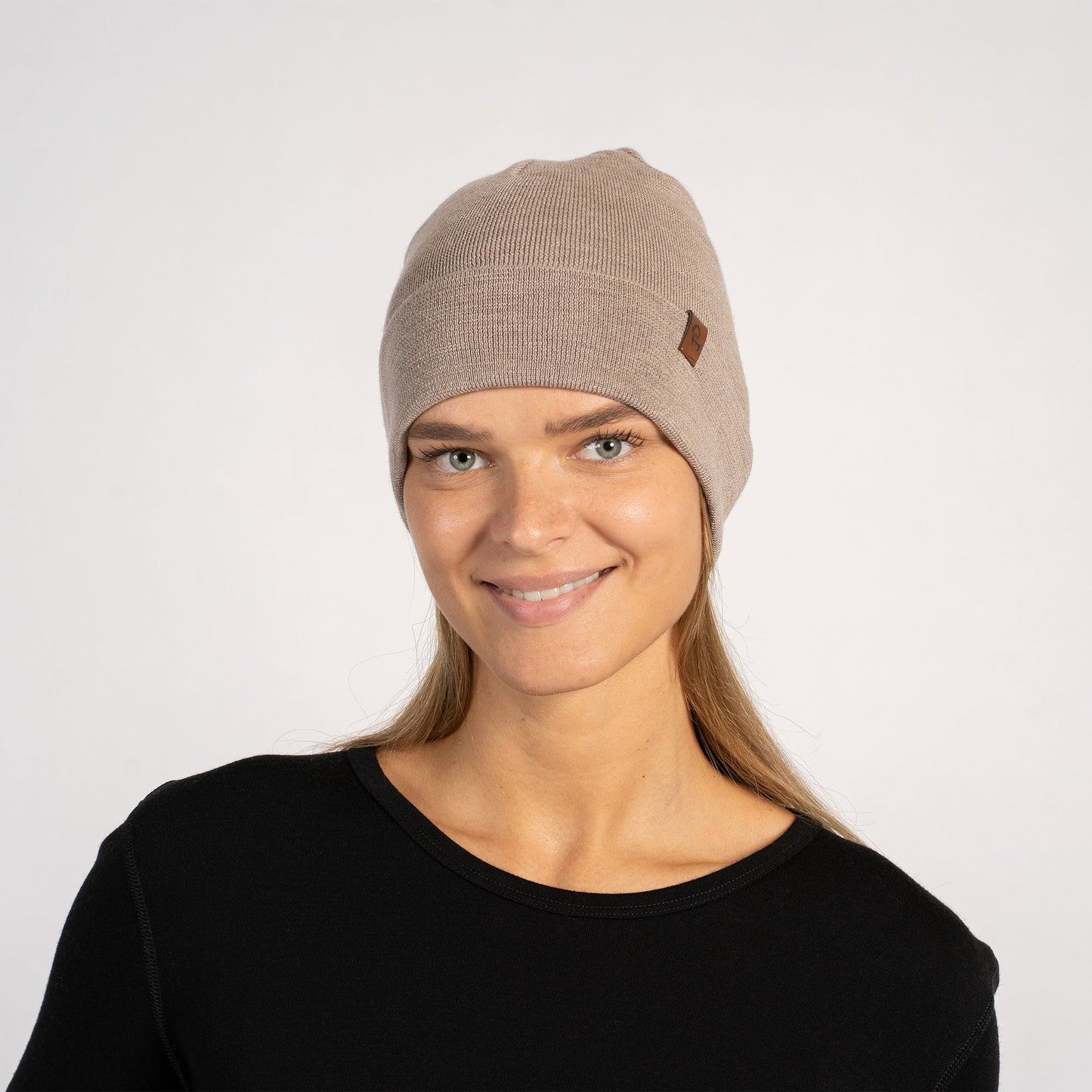 Women's Knit Merino Liner Beanie Hat