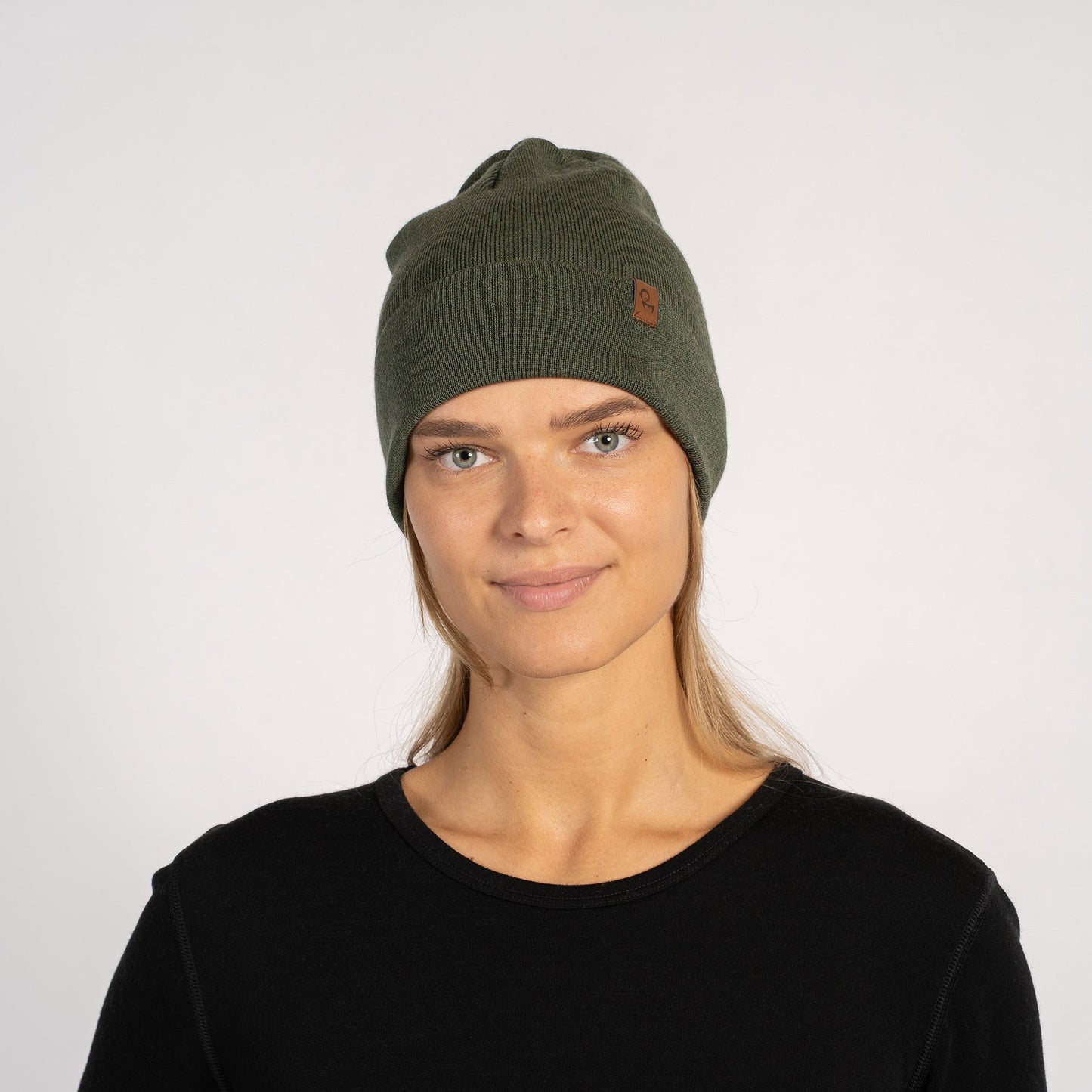Women's Knit Merino Liner Beanie Hat