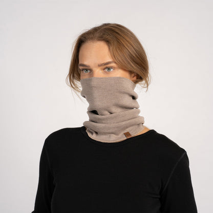Liner Merino Wool Neck Gaiter For Women
