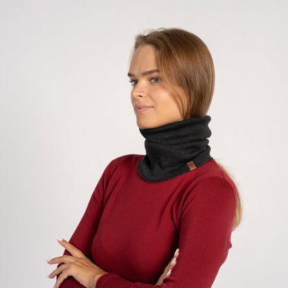 Liner Merino Wool Neck Gaiter For Women