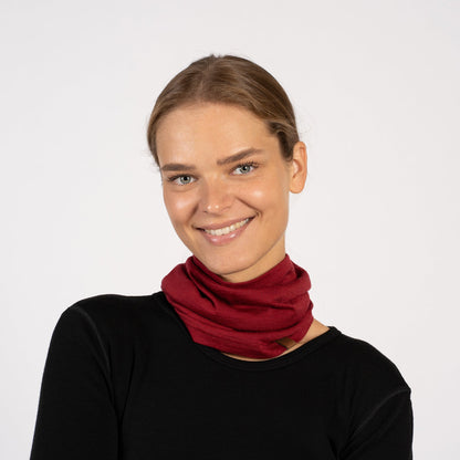 Women's Merino Wool Long Neck Gaiter
