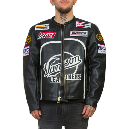 Bart Speedway Jacket | Black/White