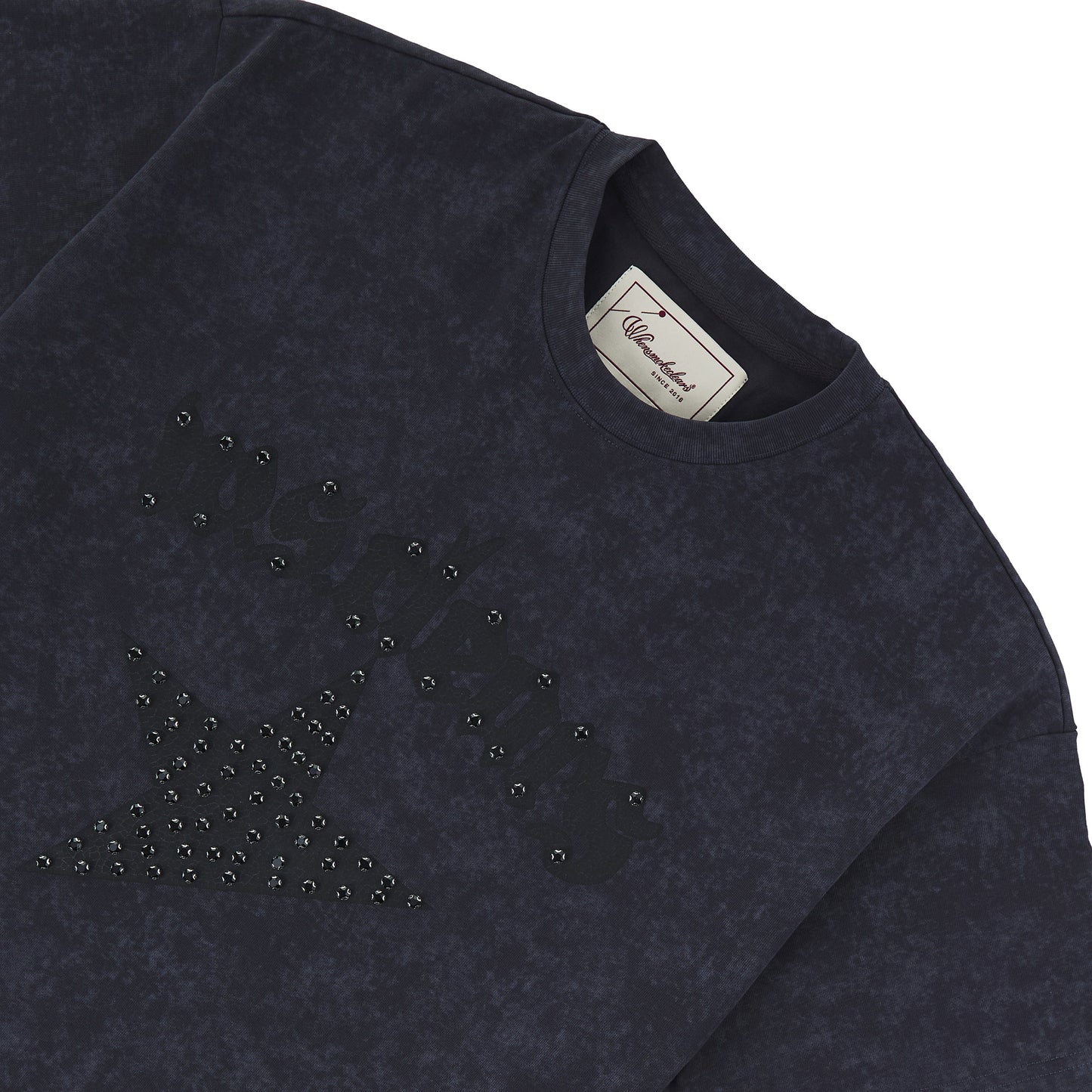 Diamond Star Tee | Off Black