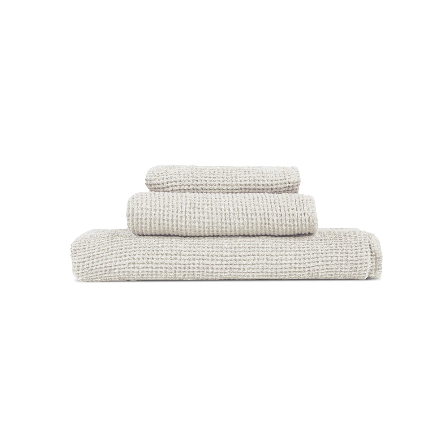 Waffle Bath Towel 3-Set