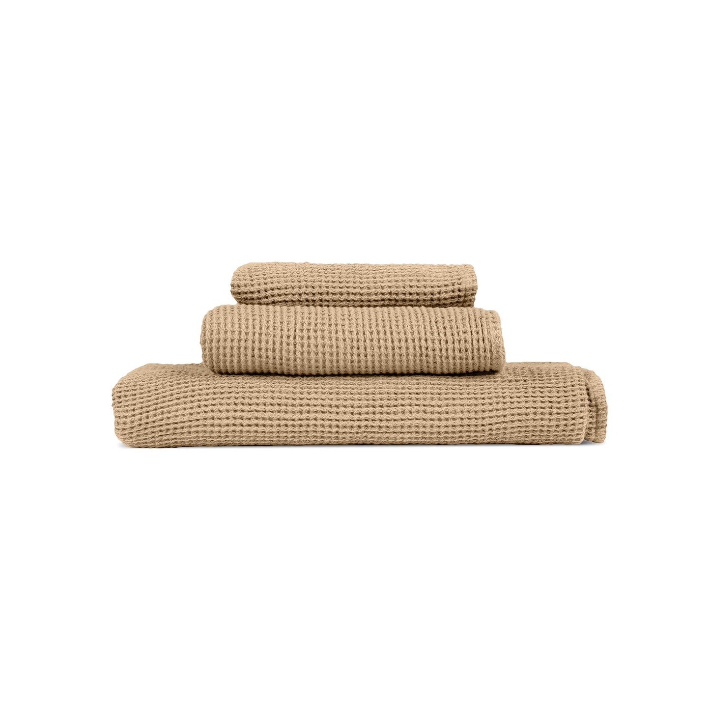 Waffle Bath Towel 3-Set