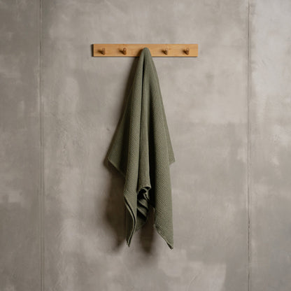 Waffle Bath Towel 3-Set