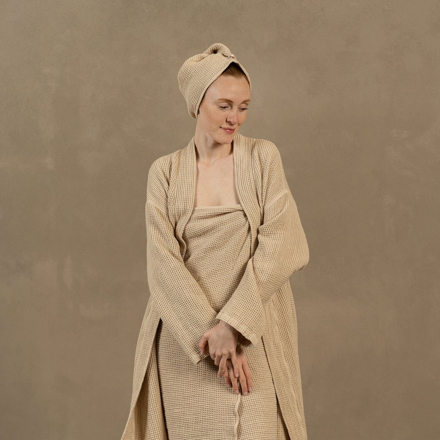 Waffle Hair Towel