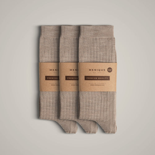 Women’s Merino Rib Socks 3-Pack