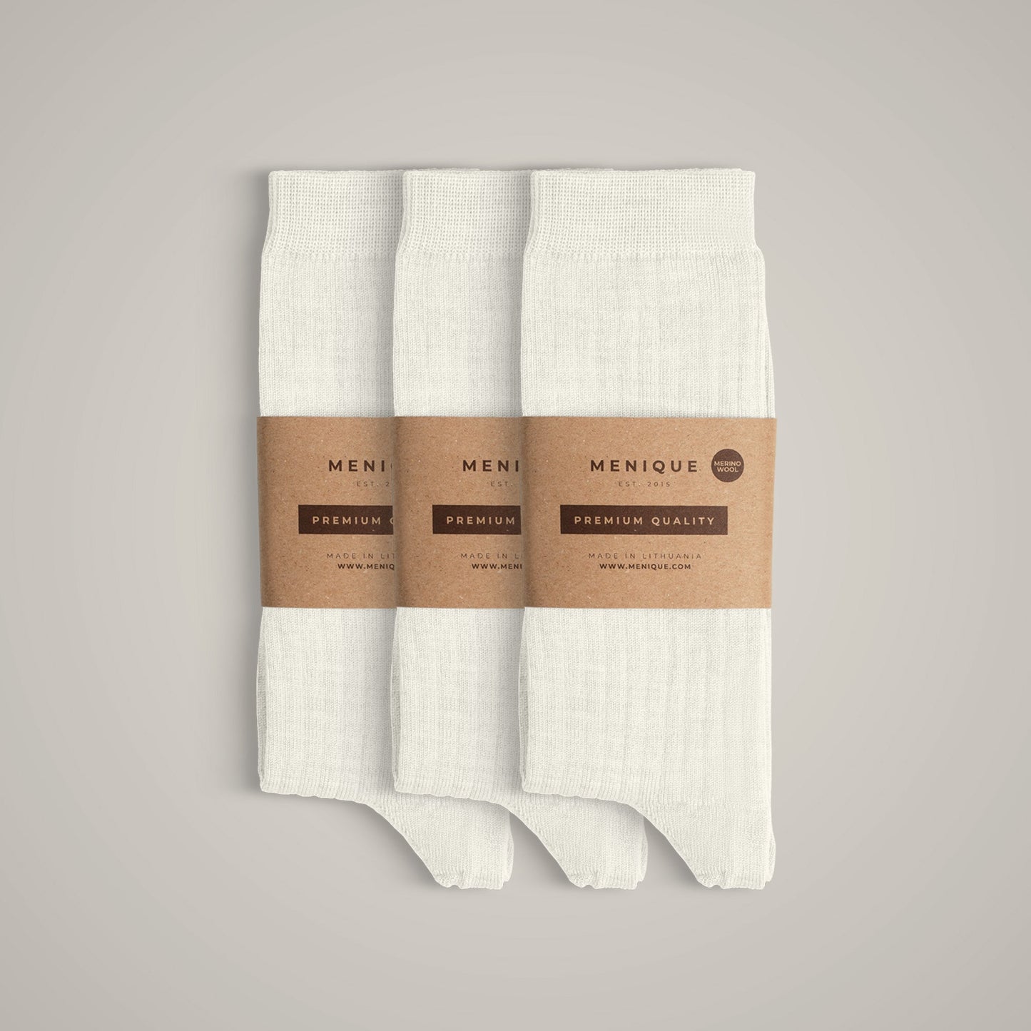 Women’s Merino Rib Socks 3-Pack