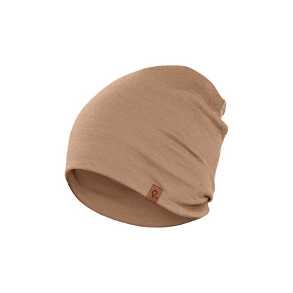 Women's 100% Merino Beanie Beige