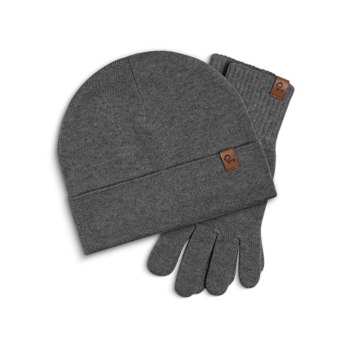 Women's Cashmere Beanie & Gloves 2-Piece
