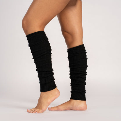 Women's Ribbed Knit Slouchy Leg Warmers