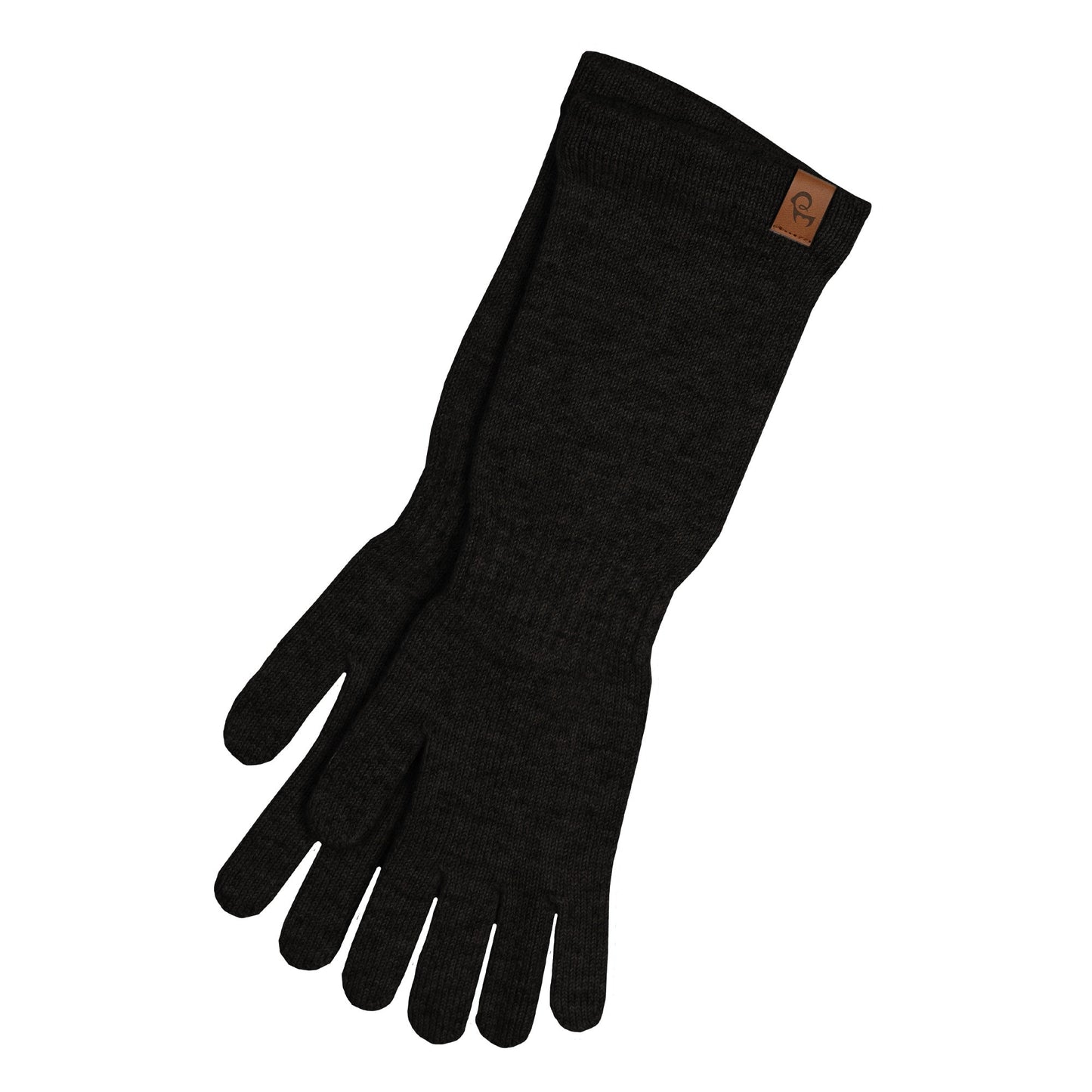 Women's Knit Cashmere Long Gloves