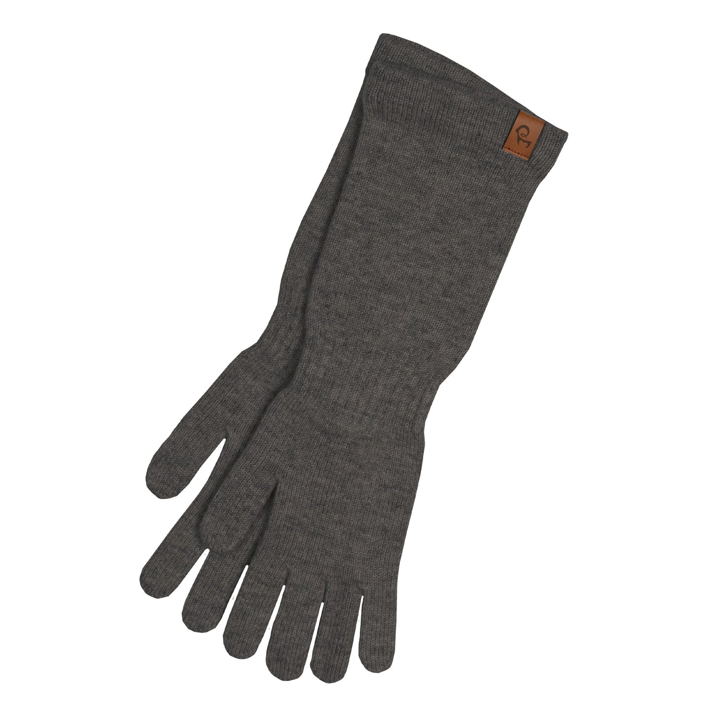 Women's Knit Cashmere Long Gloves