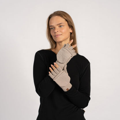 Extra Fine Merino Convertible Gloves