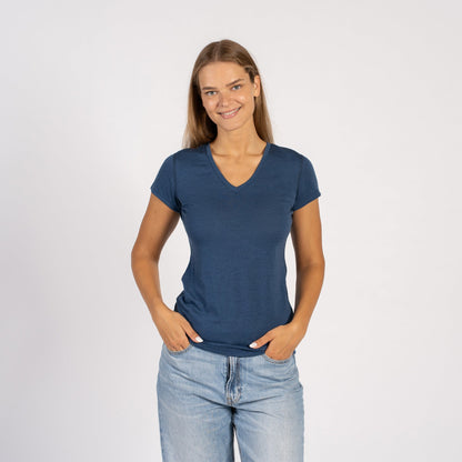 Women's Slim Fit V-Neck Tee