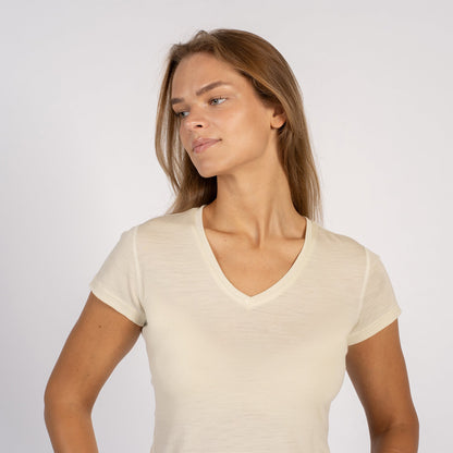 Women's Slim Fit V-Neck Tee