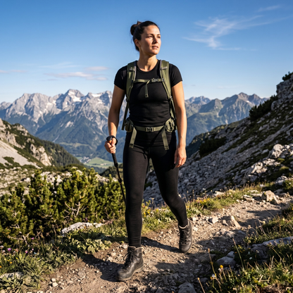 Women's Hiking T-Shirt & Bottom 2-Piece Set