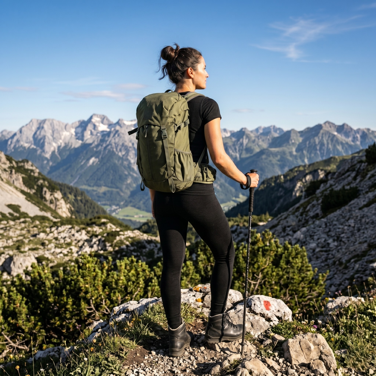 Women's Hiking T-Shirt & Bottom 2-Piece Set