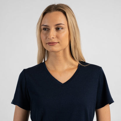 Women's Merino Regular Fit V-Neck Tee