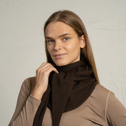 Women's Merino Wool Triangle Scarf